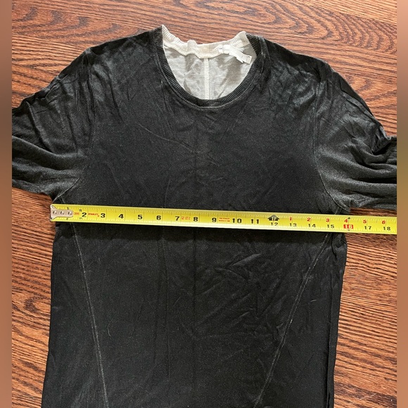 HELMUT LANG COATED LONG SLEEVE TEE - Picture 11 of 13